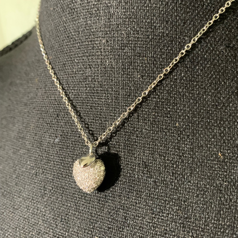 Genevieve Heart necklace